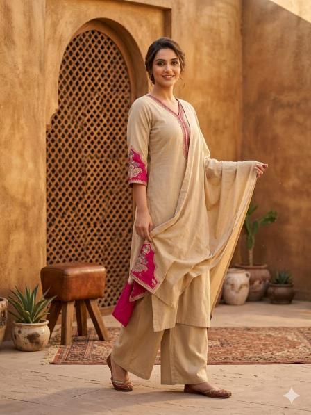 Krunique 3pcs single kurtis at wholesale rate 