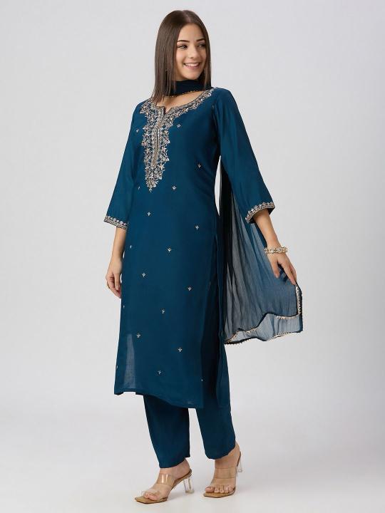 Krunique 3pcs verano kurti wholesale 