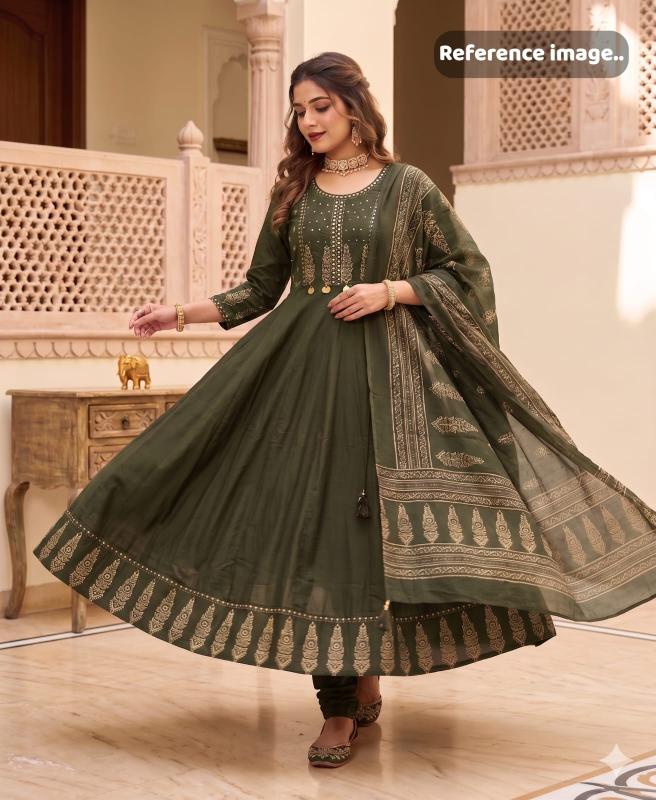 Krunique anarkali stitched kurti wholesale 