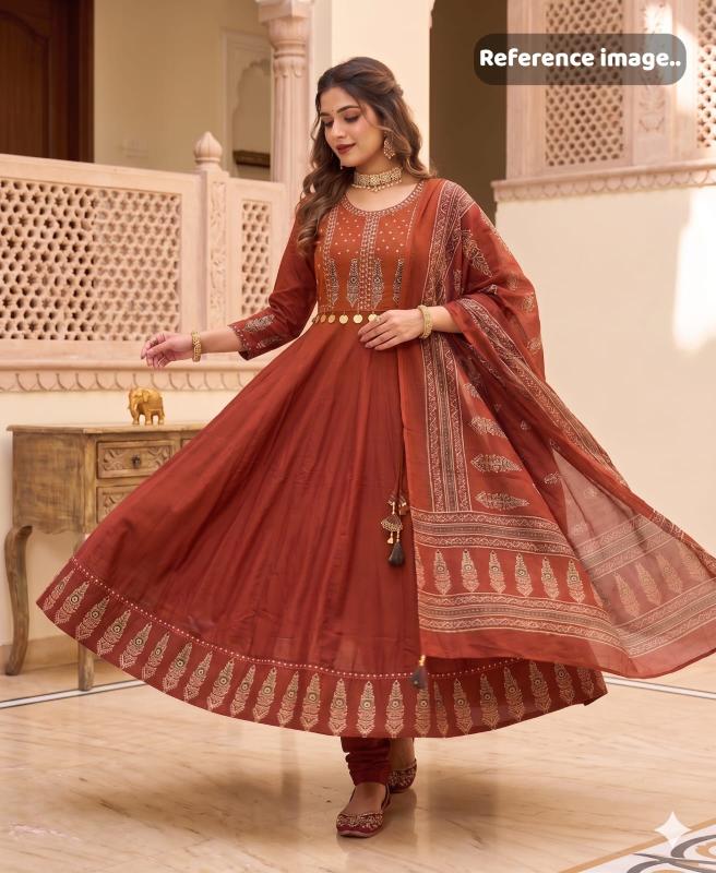 Krunique anarkali umbrella kurti wholesale market