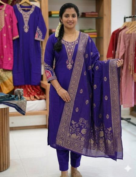 Krunique hand work kurtis wholesale supplier 