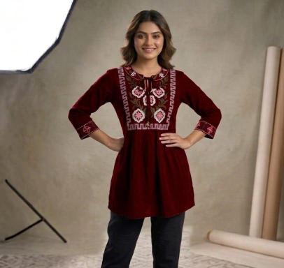 Krunique short top brand kurtis wholesale in mumbai 