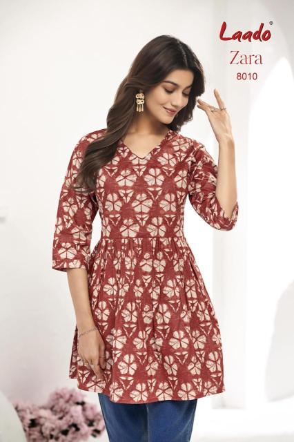 Laado zara vol-8 short top wholesale store kurtis new delhi delhi