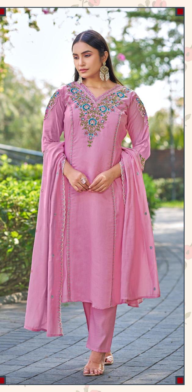 Ladies flavour 3430 3pcs textiles wholesale kurtis 