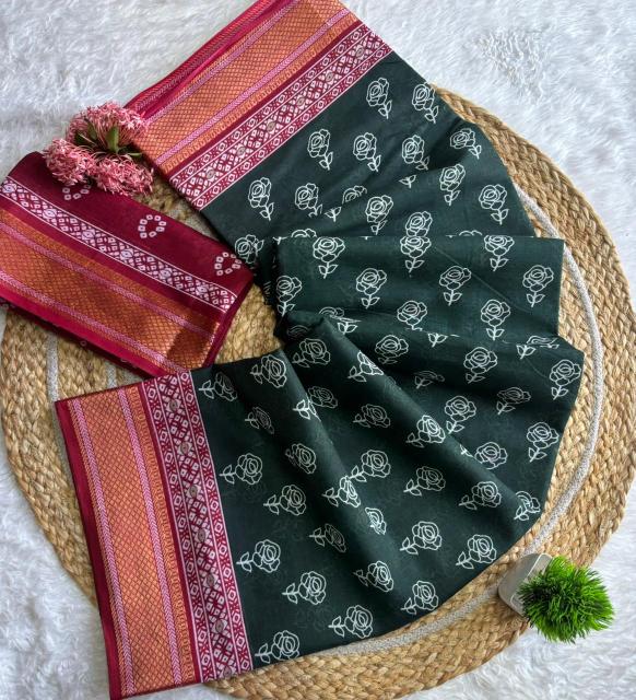 Lakhani chatai border gujarat sarees online 