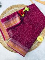 Lakhani chatai border saree clothes at wholesale price 