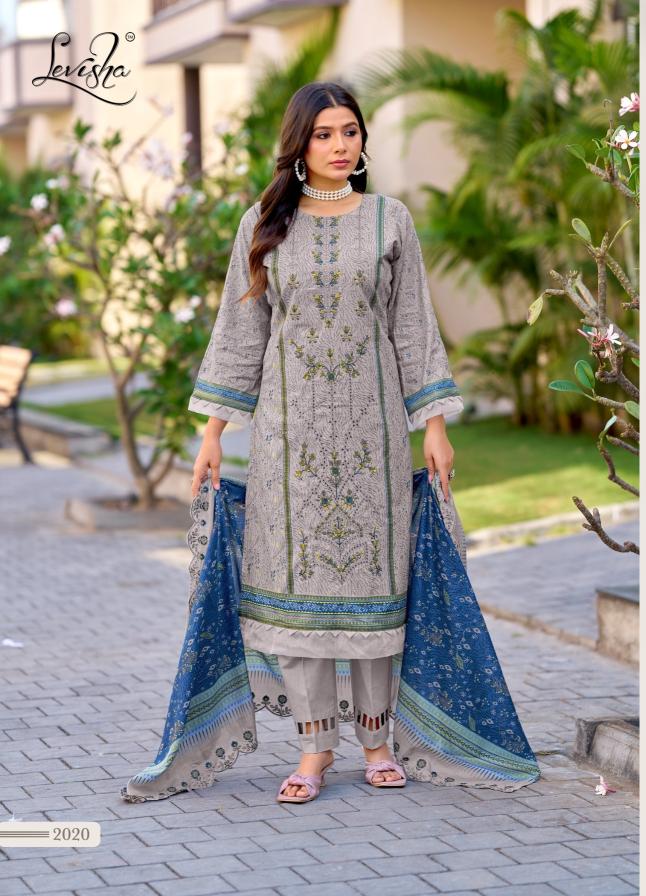 Levisha madhubala-14 cotton dress materials wholesale dealer in bharuch 