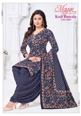 Mayur kudi patiyala vol- 12 dress material wholesalers in mangaldas market 