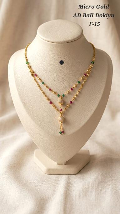 Micro gold ad ball dokiya Cheap artificial jewellery in Pune
