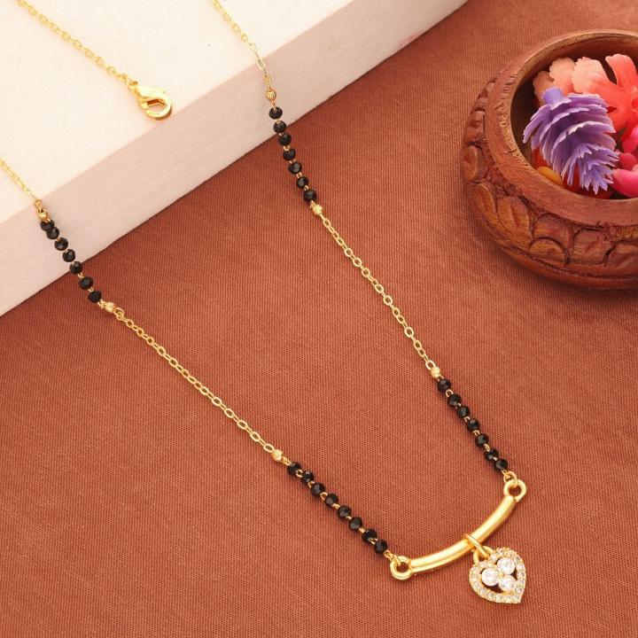 Micro gold polish manglsutra 2004 Imitation jewelry wholesale in Pune