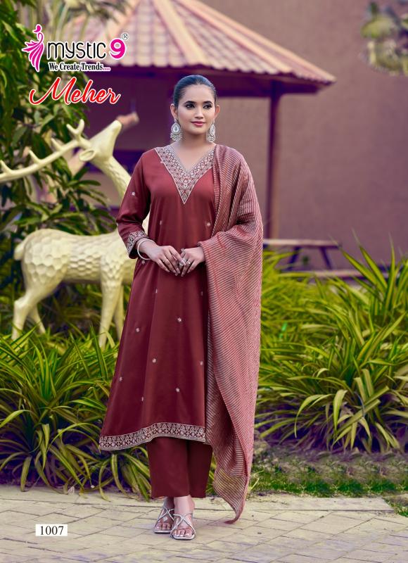 Mystic9 meher vol 1 kurti manufacturers and wholesalers tiruppur tamil nadu