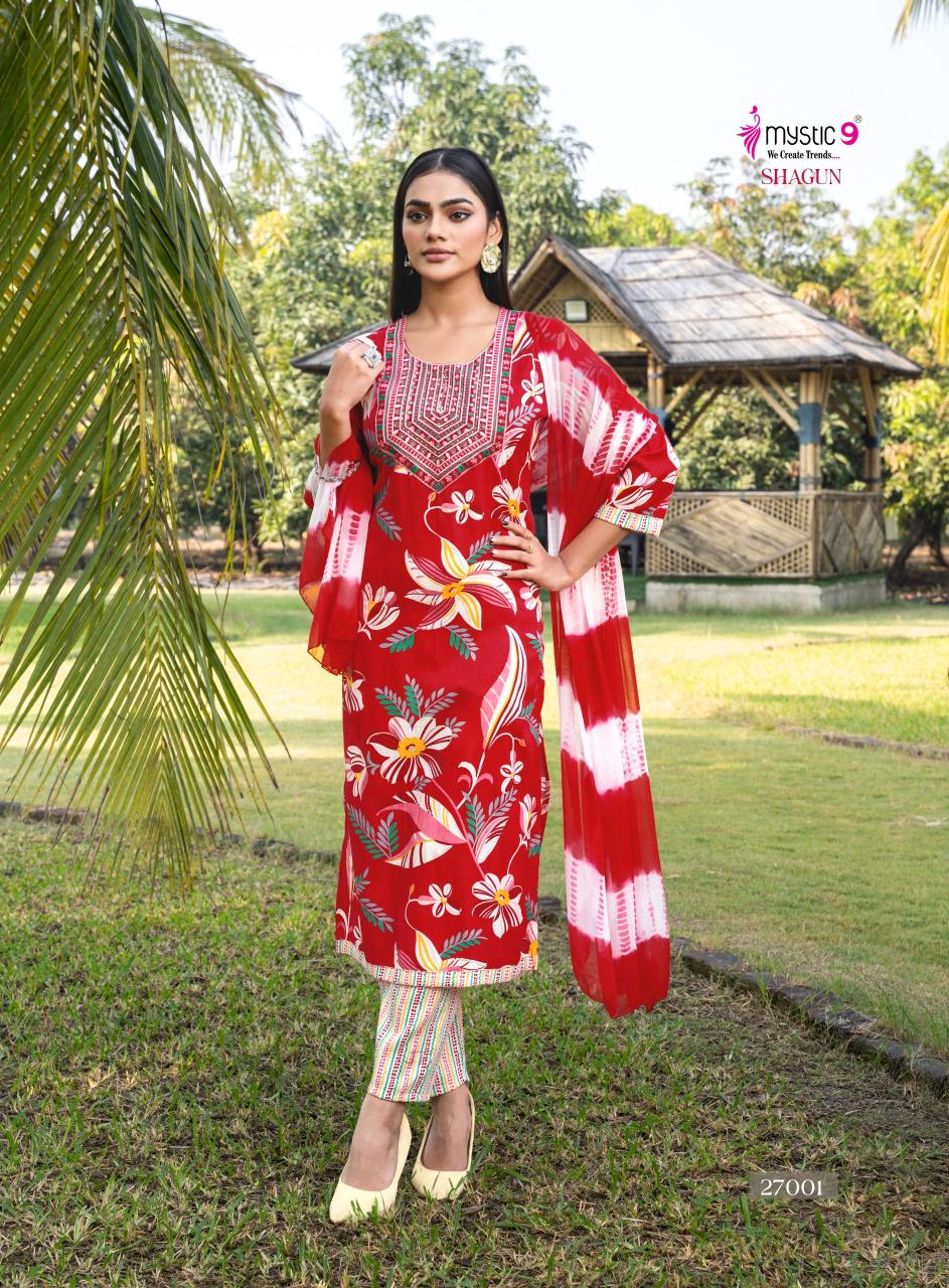 Mystic9 shagun vol 27 kurtis wholesale place in bangalore