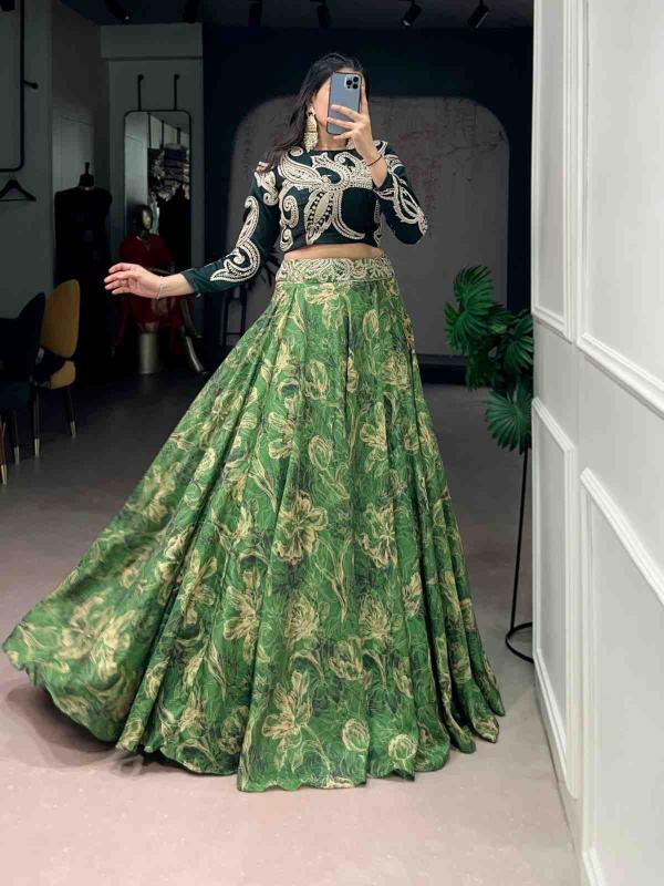 NNK 1125 Tasar Silk FGN Bridal lehenga choli wholesalers in Hyderabad