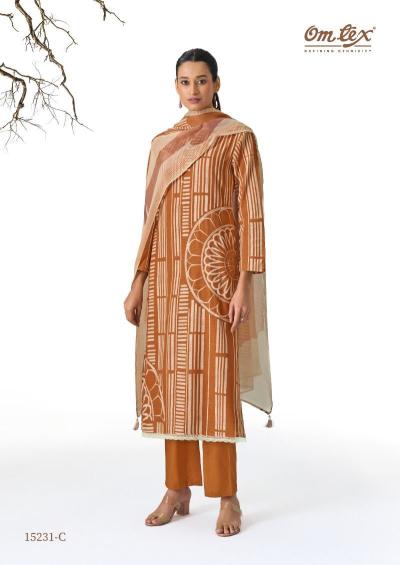 Omtex zyvana dress material wholesale shops at mangalote 