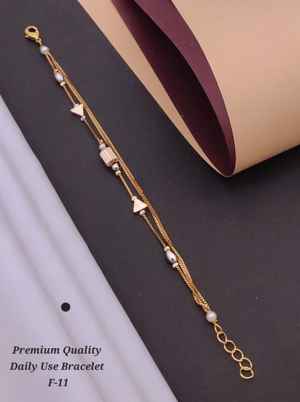 Premium quality daily use bracelet F 11 Artificial jewelry manufacturers in Hyderabad