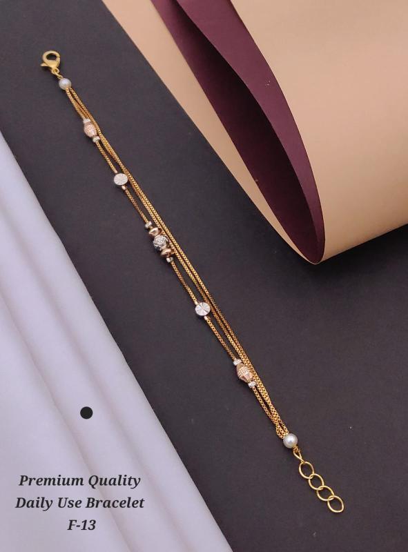 Premium quality daily use bracelet F 13 Affordable artificial jewelry in Hyderabad