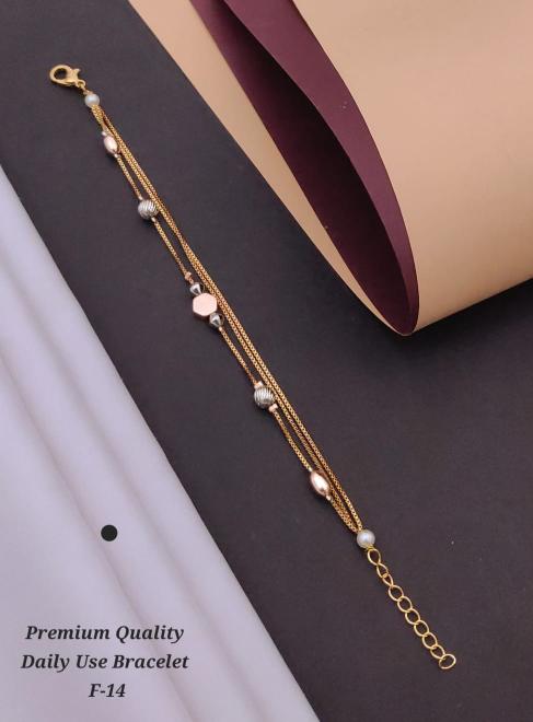 Premium quality daily use bracelet F 14 Wholesale fashion jewelry in Hyderabad