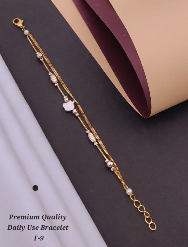 Premium quality daily use bracelet F 9 Artificial jewelry suppliers in Hyderabad