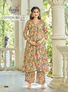 Radhika lifestyle cotton bells vol 3 coord set online plus size womens clothing wholesale