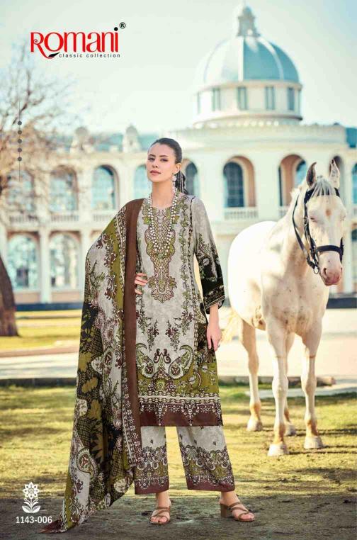 Romani Mahira Vol 8 Dress materials manufacturer in India