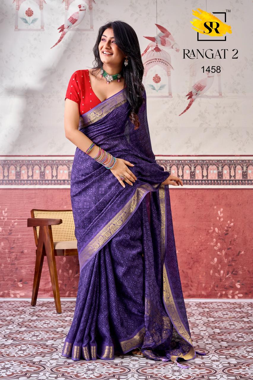 SR rangat-2 rich pallu direct saree 