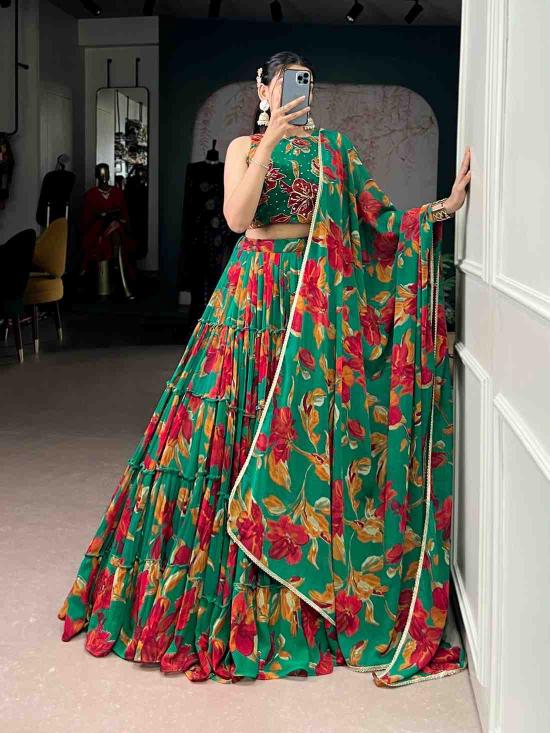 Taraa L 1145 Marble Floral Designer lehenga wholesale in Delhi