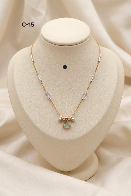 vani necklace set 2 Imitation jewelry wholesaler in Ahmedabad