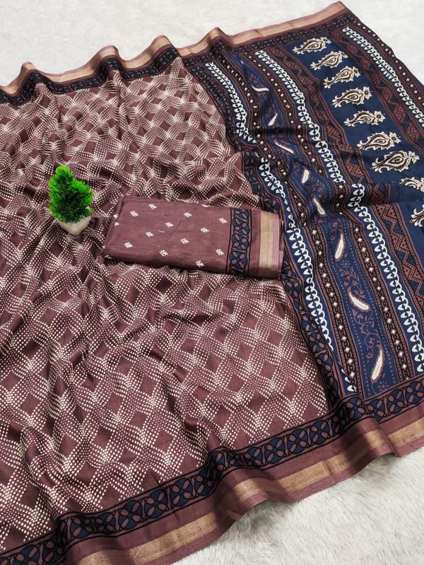 Vastrangan ajrakh print catalogue sarees wholesale