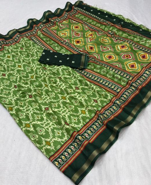 Vastrangan ajrakh print saree ring road surat wholesale market