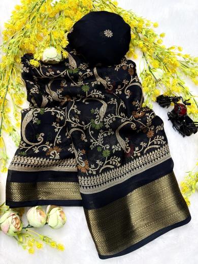 Vastrangan ajrakh print sarees from surat online shopping 