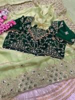 Vastrangan embroidery work fancy saree wholesale market in surat 