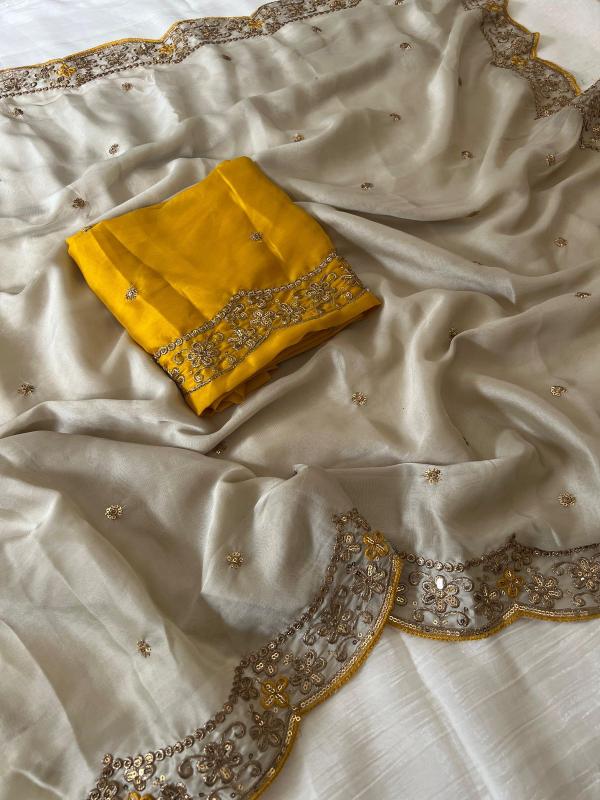 Vastrangan embroidery work saree quality and price comparison