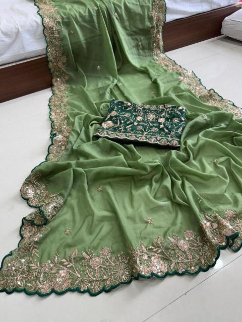 Vastrangan sequence work saree wholesale clothes women 