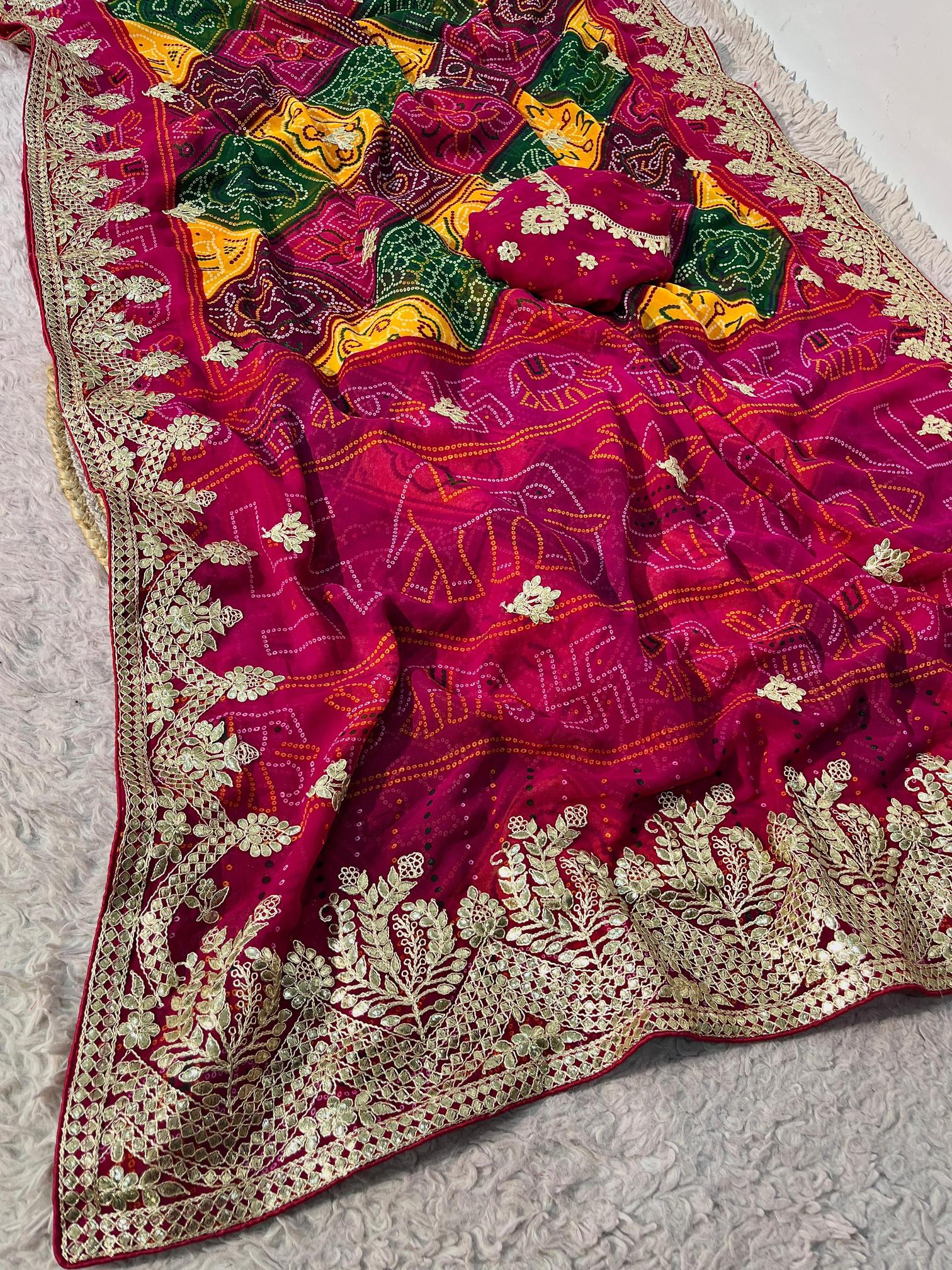 Vinayak bandej gotapatti saree bulk clothes online 