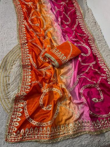 Vinayak chinon peding 3 saree indian clothes wholesalers in india