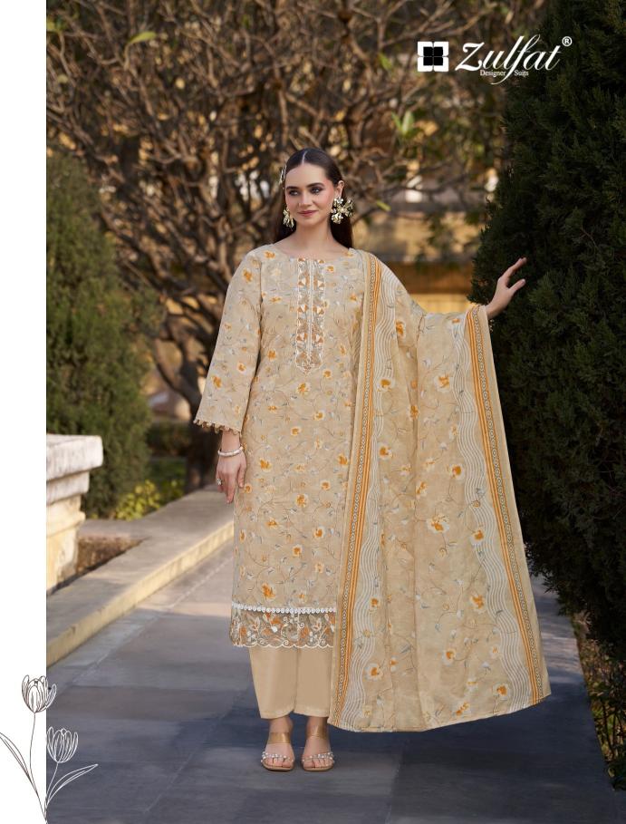 Zulfat mashuqa dress materials for wholesale for online busibesss 