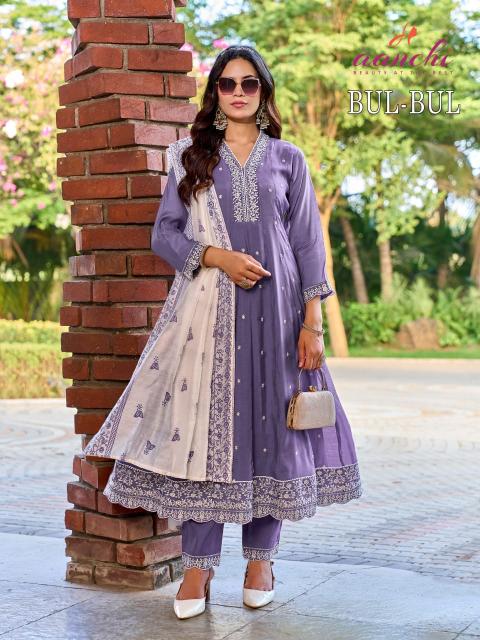 Aanchi bul bul anarkali wholesale kurtis in gandhi nagar delhi 