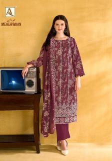 Alok suit meherwaan online dress material wholesale