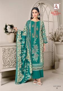 Alok suit rihaana-17 new dress materials in surat wholesale 