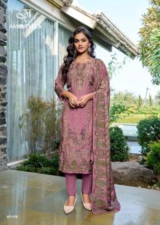 Amrutvela AT179 non catalouge dress materials wholesaler with the logo  