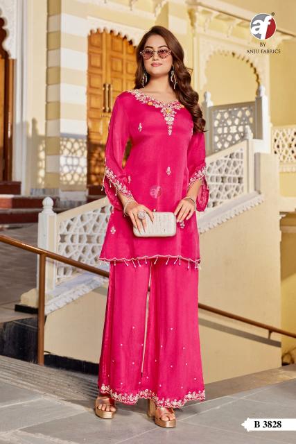 Anju fabrics B 3823 coord set surat market address