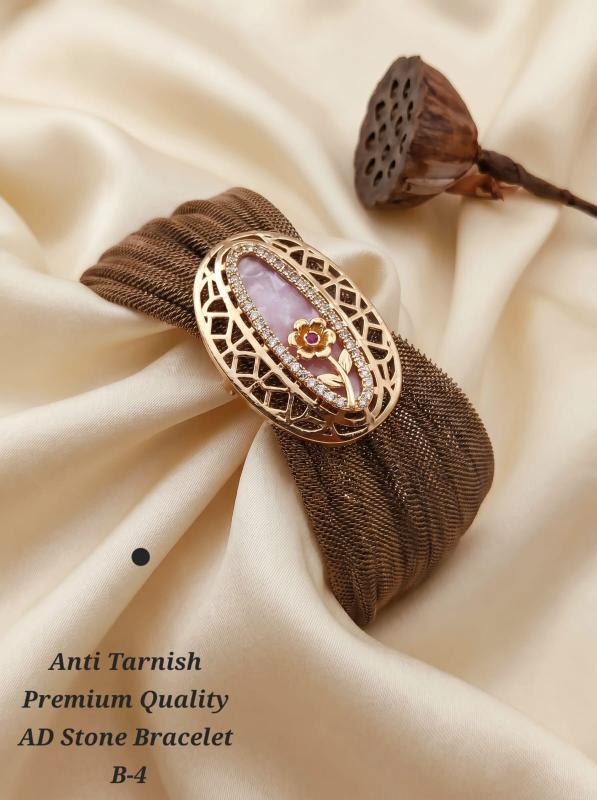 Anti tranish premium quality ad stone bracelet B 4 Fashion jewellery wholesalers in Delhi