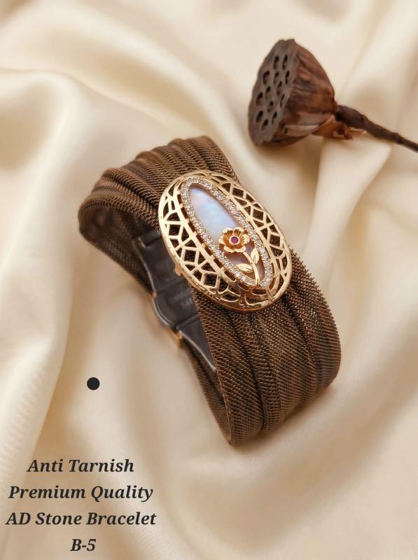Anti tranish premium quality ad stone bracelet B 5 Delhi artificial jewellery market