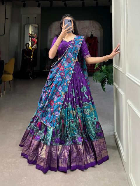 Artriddhs Dola silk vol 100 Traditional Bengali lehenga choli suppliers