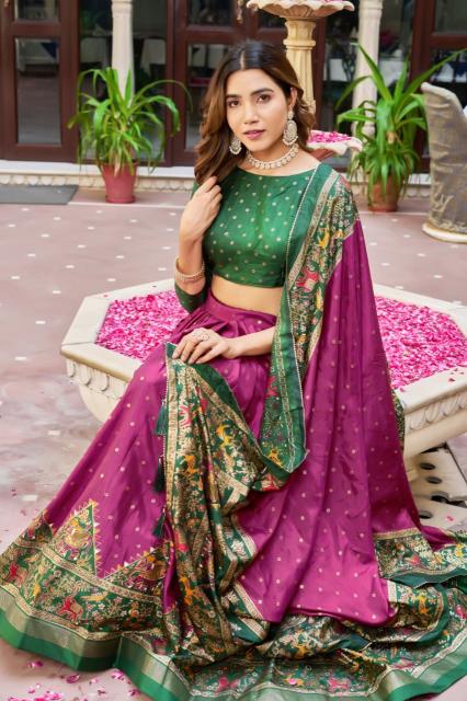 Artriddhs Dola silk vol 106 Bulk lehenga choli retailers in Hyderabad