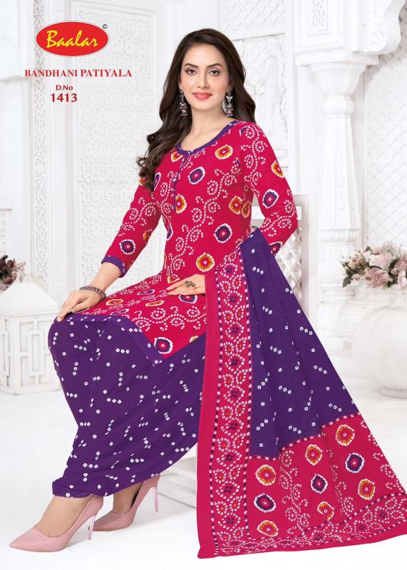 Baalar bandhani patiyala vol-14 princess wholesale dress material in hyderabad 