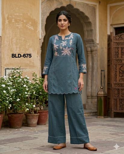 Ballika cotton coord set top 5 wholesalers in surat 