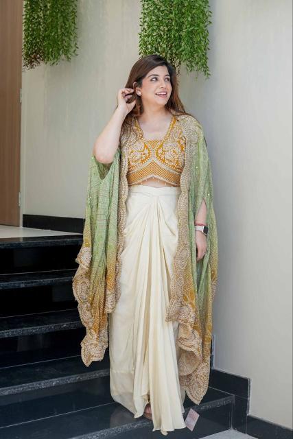 BB 43 Banglory Silk Yellow Wholesale lehenga choli suppliers