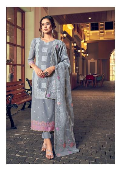 Belliza odhni cotton paithani dress material wholesale 