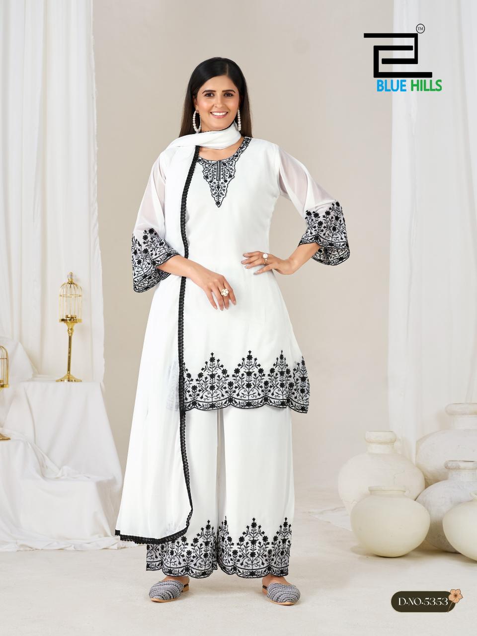 Blue hills mahnoor b/w wholesale kurtis in ludhiana 